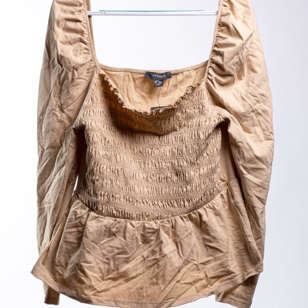 NEW Women's Tan/Beige Top XL